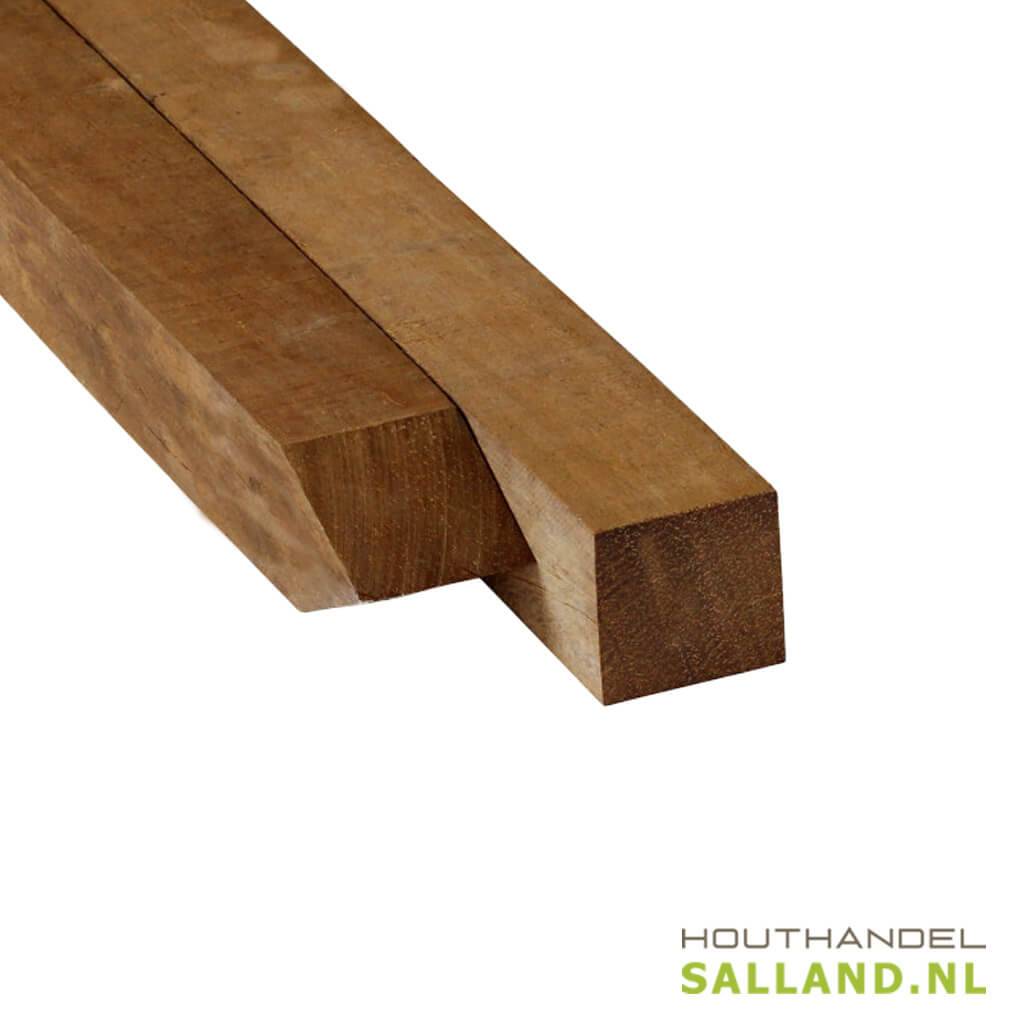 Conceit Complex Pak om te zetten Hardhouten paal 60x60 mm x 120 cm gepunt - Houthandel Salland