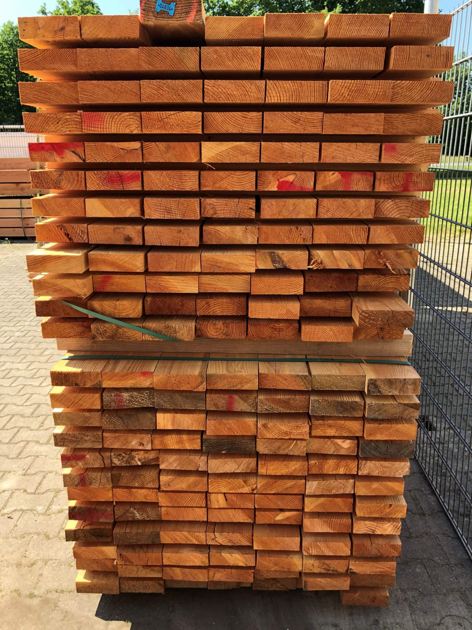 Lariks Douglas regel 4,5 x 7,5 x 300/400/500 cm Houthandel Salland